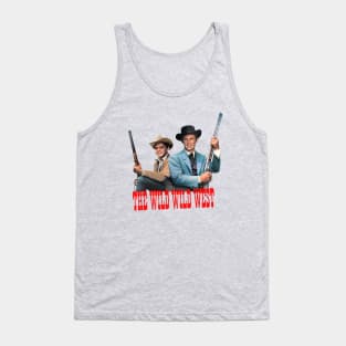 The Wild Wild West - Jim West, Artemus Gordon - 60s Sci Fi Western Tank Top